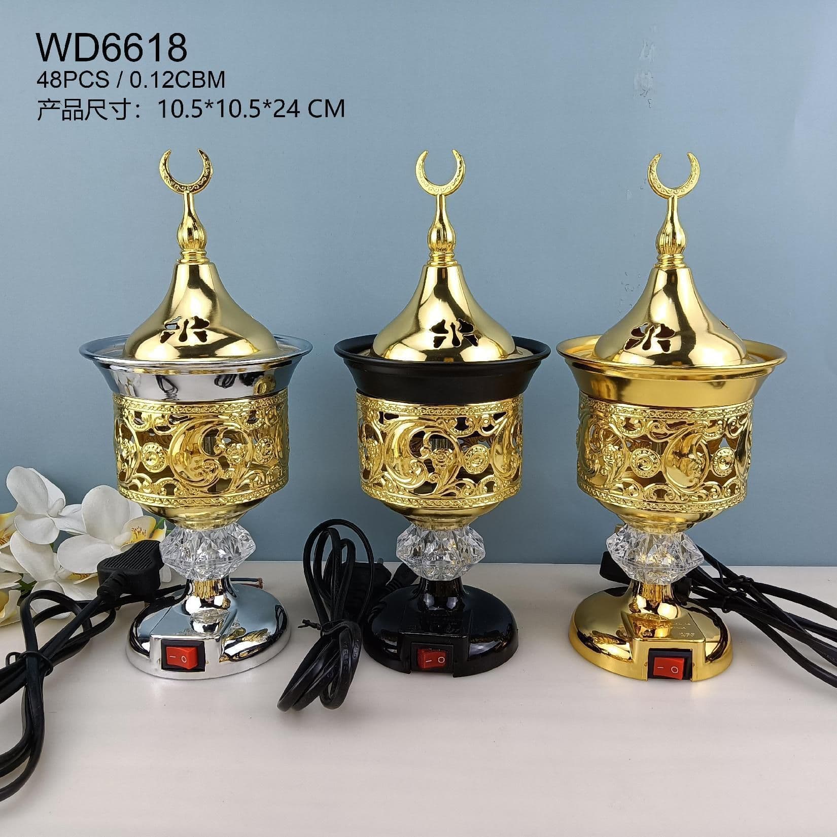 Foreign trade wholesale new electric incense burner ornaments Electric incense burner golden incense burner