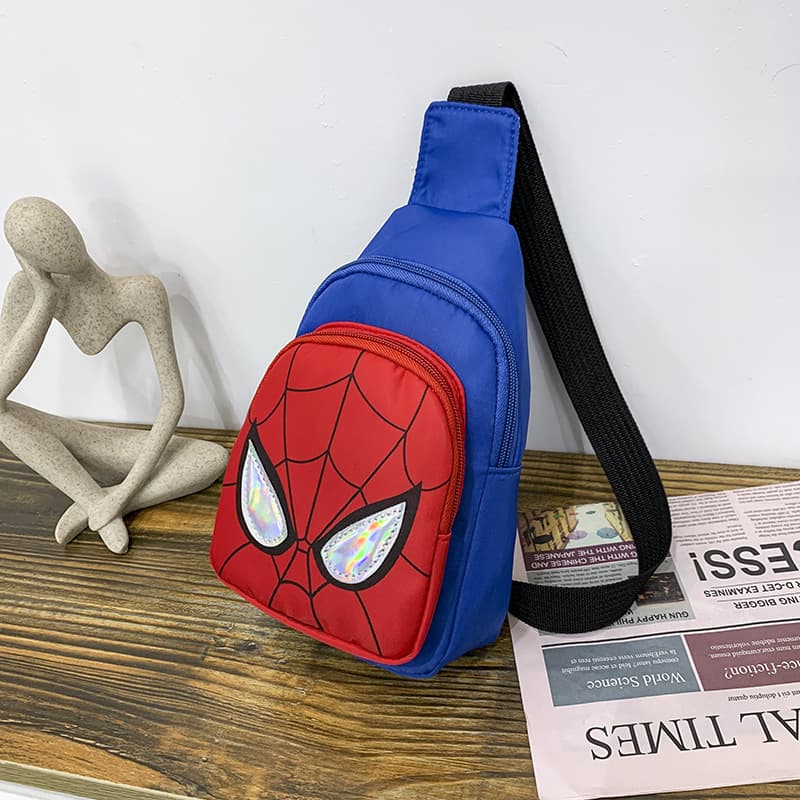 Korean Style Kids Casual Crossbody Bag Boys Single Shoulder Bag Cartoon Cute Boys Chest Baby Backpack Small Sling