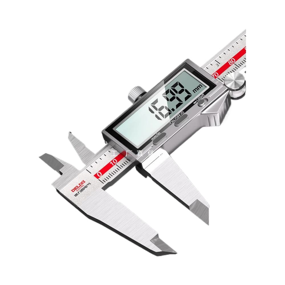 Delixi Electric Vernier Caliper High-Precision Digital Display Industrial Grade Electronic Miniature Antique High-Depth Oil Mark Caliper