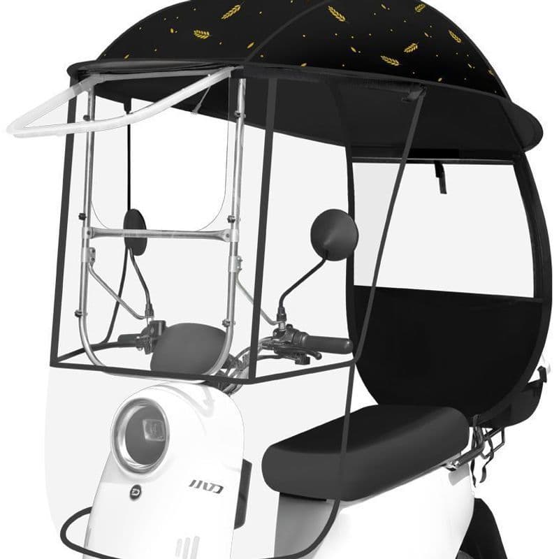New electric car canopy, battery car, tricycle, motorcycle, widened sun protection umbrella, scooter rain cover factory