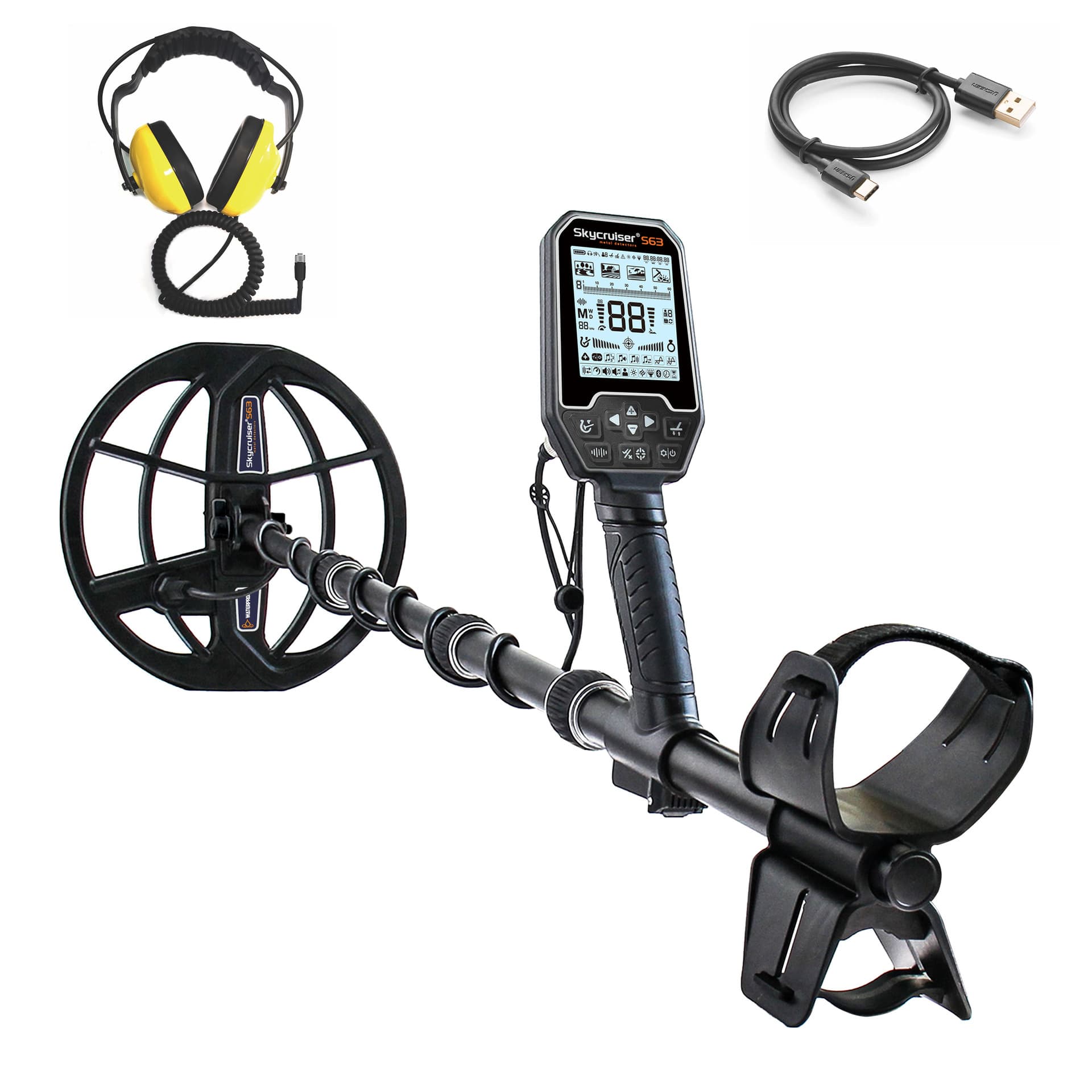 Wholesale Metal Detector Gold Finder High Precision Gold Detector Iron Rejection Treasure Hunting Gold Silver Copper Aluminum Iron Tin In Stock