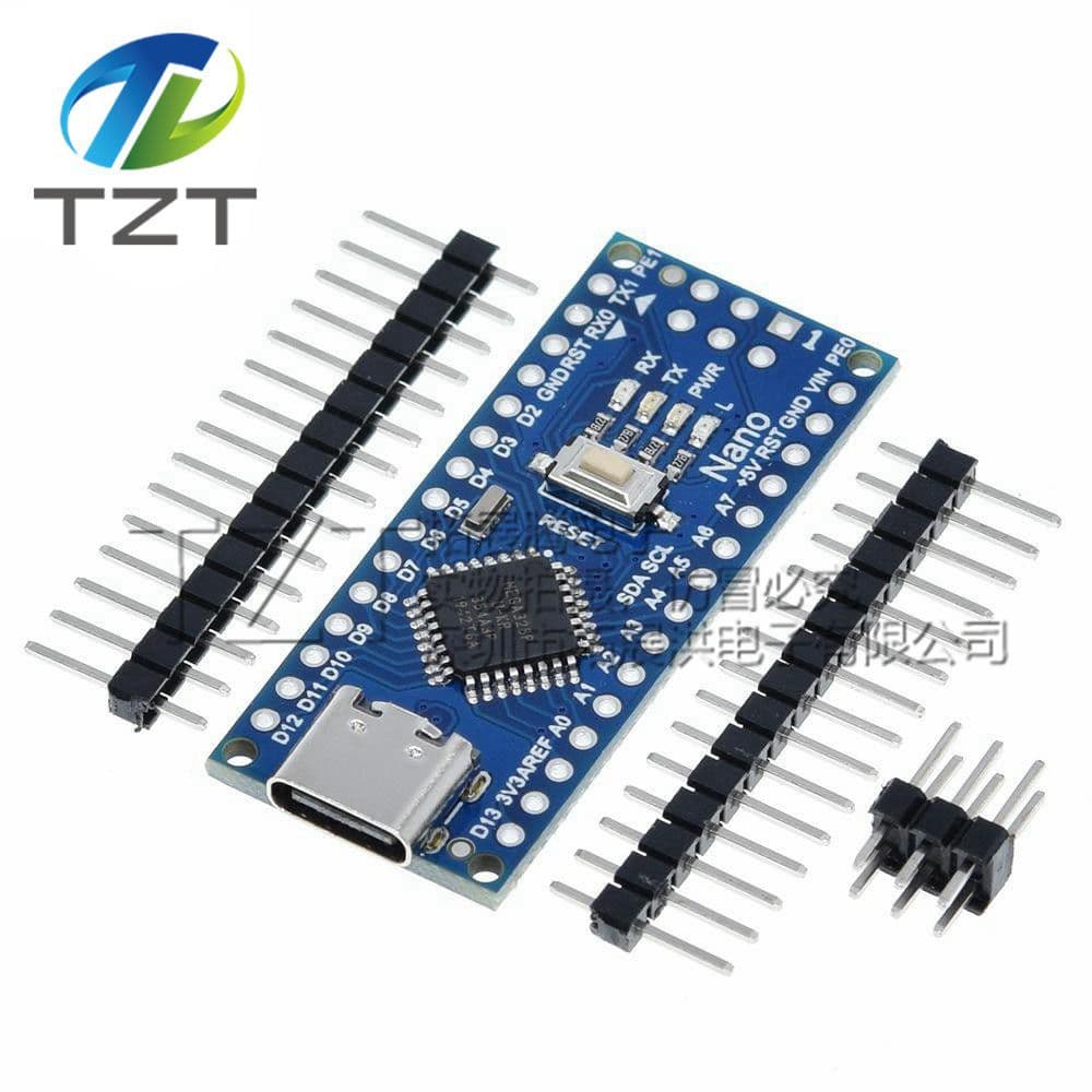 NANO 3.0 nano V3.0 ATMEGA328P Improved Version - Super Easy to Use, Type-C No Soldering Required