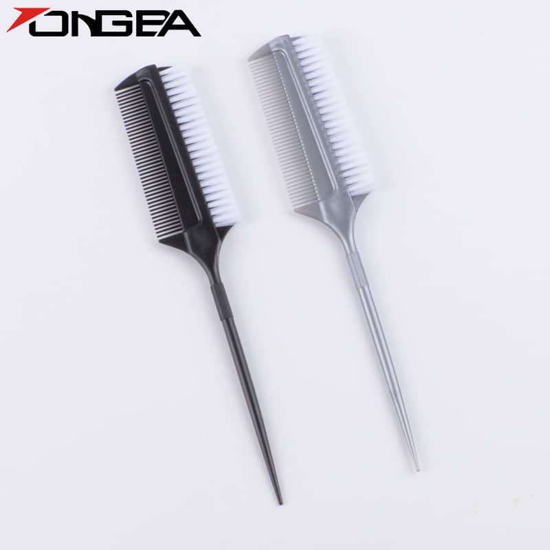 Paste Tool Hairdressing Oil Comb Two-sided Hair Brush White Hair Brush Inverted Film Care Care Home Cleaning Dyeing Tool