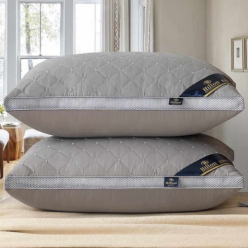 Cervical Support Pillows for Better Sleep, Single Home Use Non-Sagging Pillow Cores, Wholesale for Student Dorms and Star-Rated Hotels