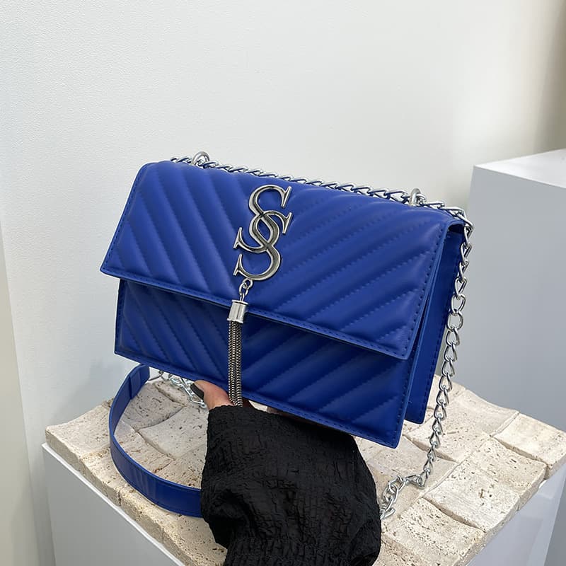 French Vintage Chic Fashion 2025 Summer New Simple Casual Elegant Crossbody Shoulder Small Square Bag