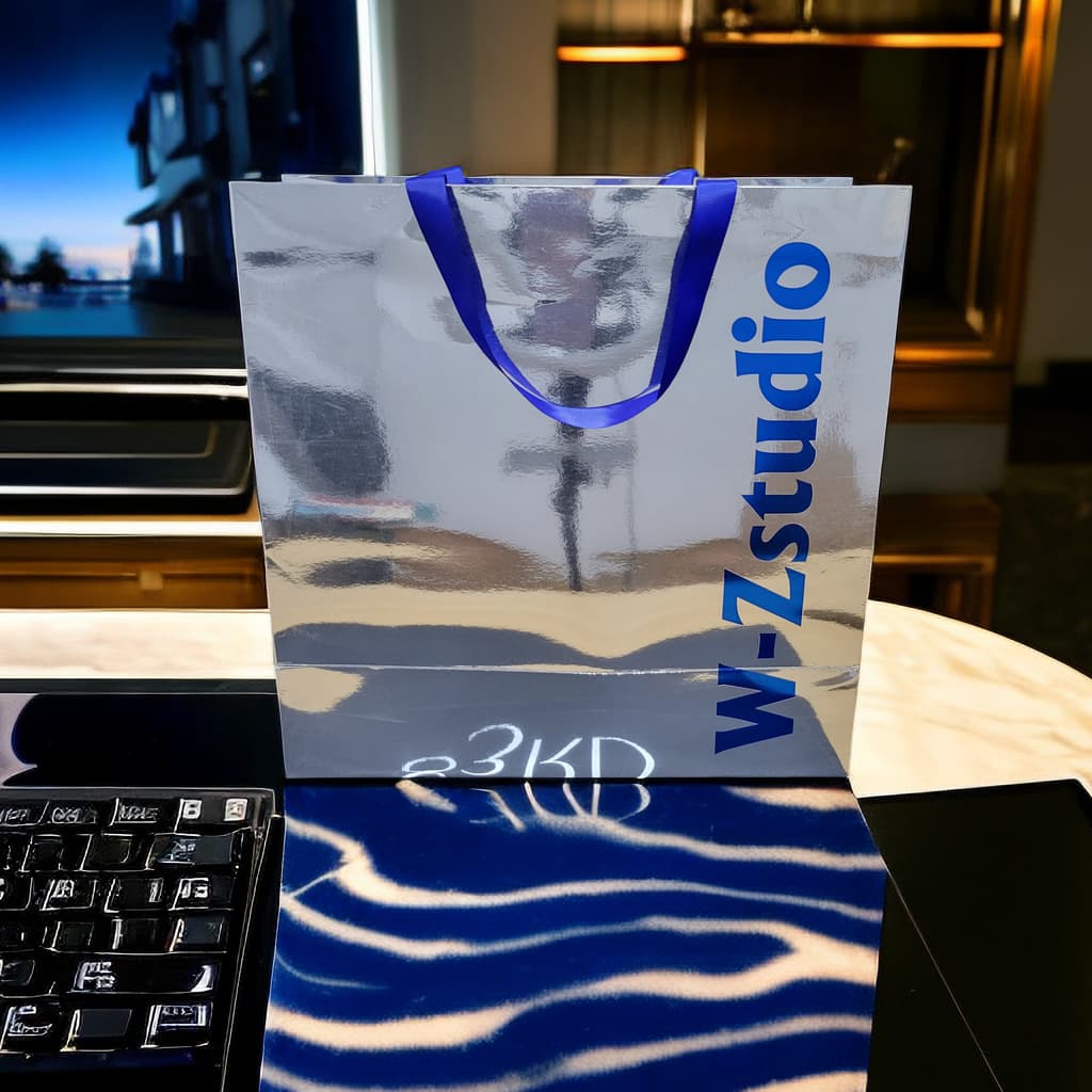 Special Paper Gift Bag Shopping Bag Clothing Paper Bag Packaging Bag Premium Mid-Autumn Gift Bag