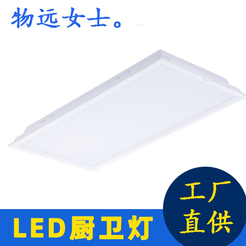 Panel Light for Bathroom Embedded Integrated Ceiling Light 300600 Ultra-Thin Kitchen Panel Light