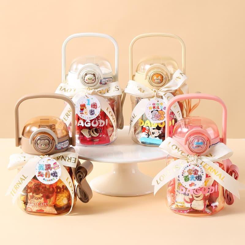 Full Moon Gift, Newborn Baby Candy, Birth Gift, 100-Day Celebration, 1st Birthday, 10th Birthday Return Gift Box