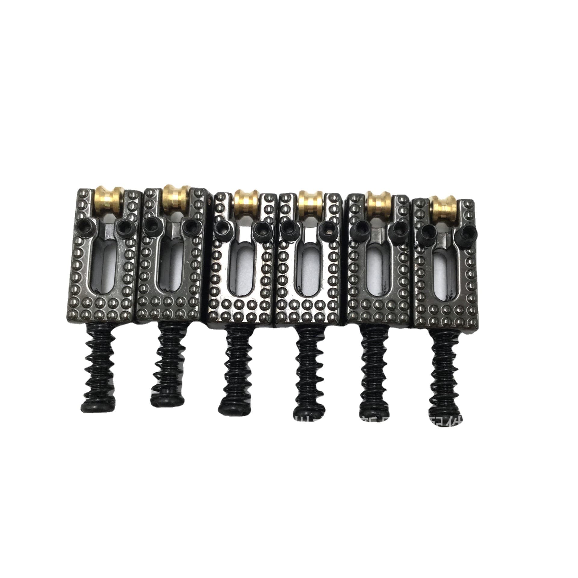 Electric Guitar Bridge Fretting Pin with Ball Bearing Vibrato Tailpiece Pulling Board String Tension Screw down Strap Button