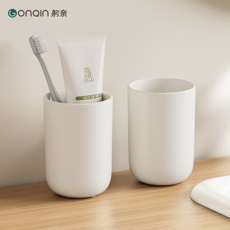 Japanese-style Rinsing Cup, Minimalist Drinking Cup for Student Dorms, Home Use Toothbrush Mug