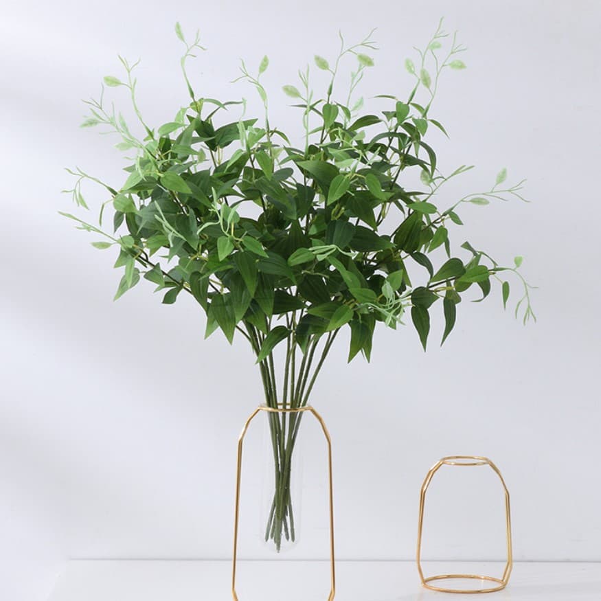 Export Clematis Leaf Artificial Leaf, Artificial Plant, Green Plant, Floral Arrangement Accessory, Green Plant Artificial Flower, Wholesale