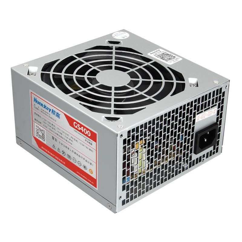 Huntkey GS400 Rated 300 Large Fan Silent Power Supply 3-Year Warranty