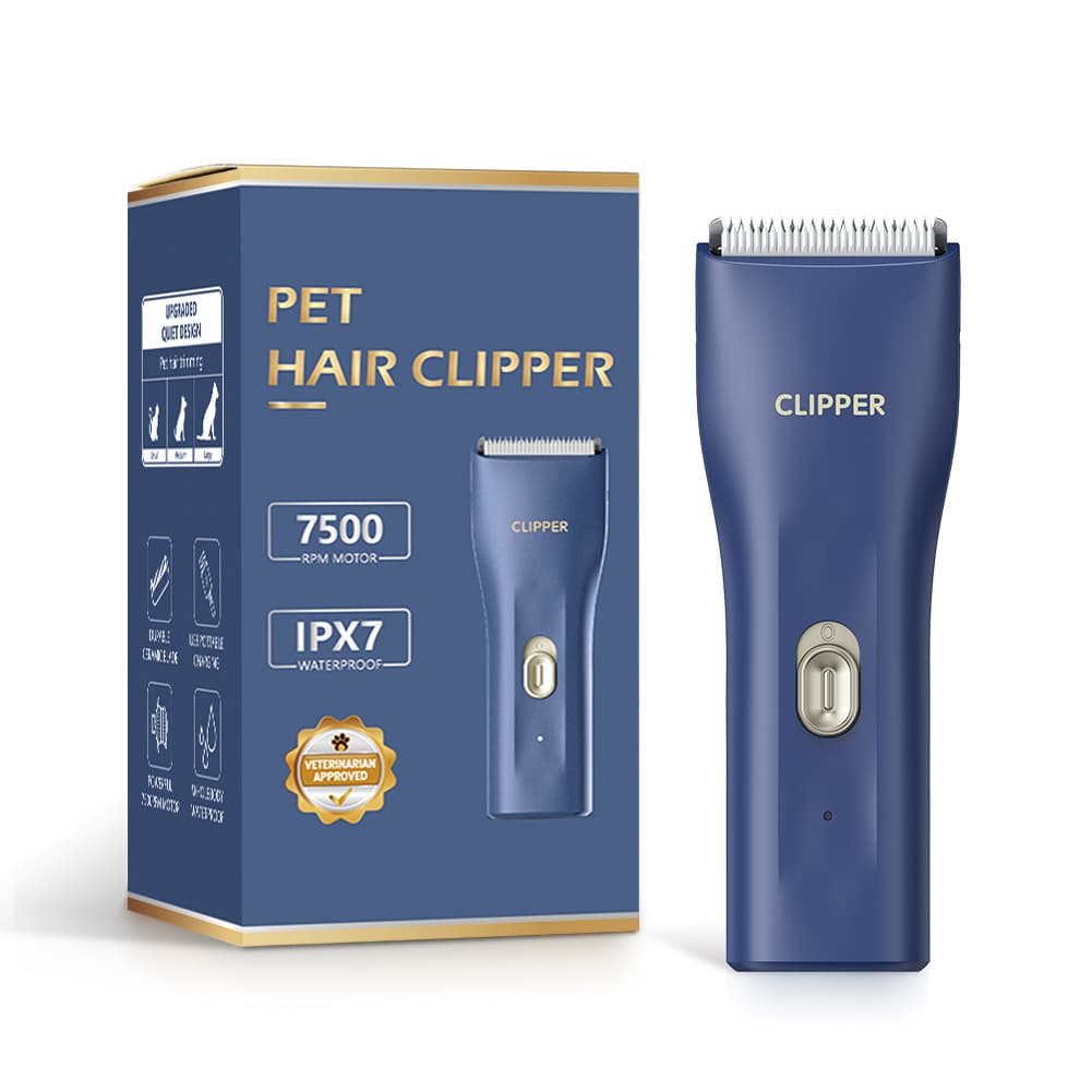 Amazon Pet Hospital Mini Quiet Pet Electric Clipper for Dogs and Cats Hair Trimming Shaver Waterproof