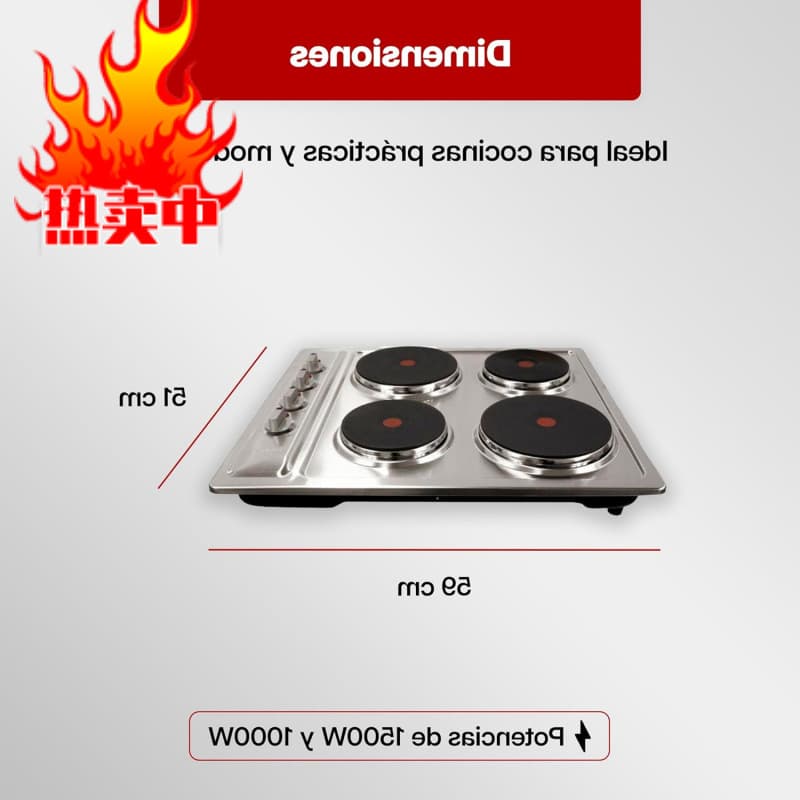 Factory Built-In Electric Grill | Stainless Steel Burner