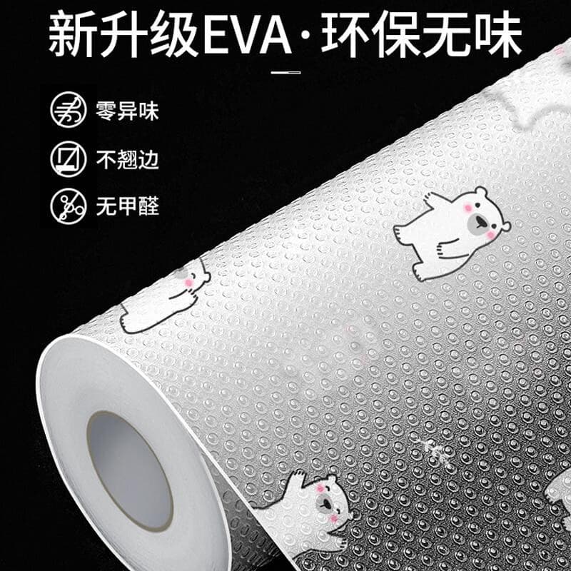 EVA drawer liners, thickened waterproof and moisture-proof for cabinets, wardrobes, shoe cabinets, kitchen countertops, and oil-proofing.