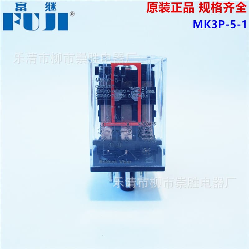 Fuji Mk3P-5-1 Round 11-Pin Intermediate Relay Mk3P-5-I AC220V, DC24V