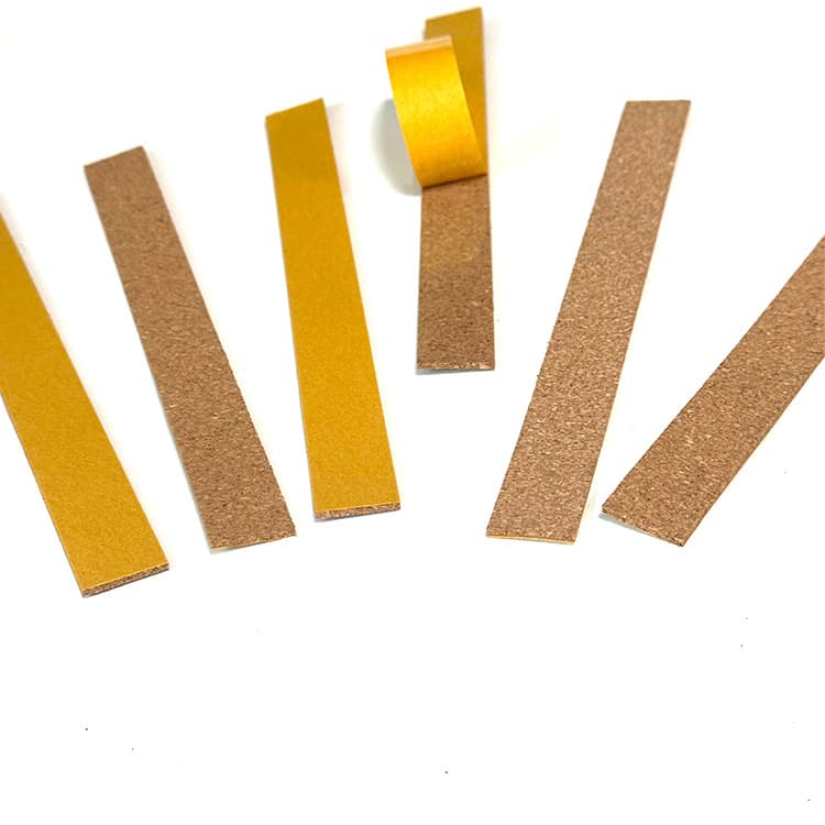 Cork label stickers with hatband decompressor, no-trace removable adhesive, waterproof creative DIY note stickers, minimalist identification labels