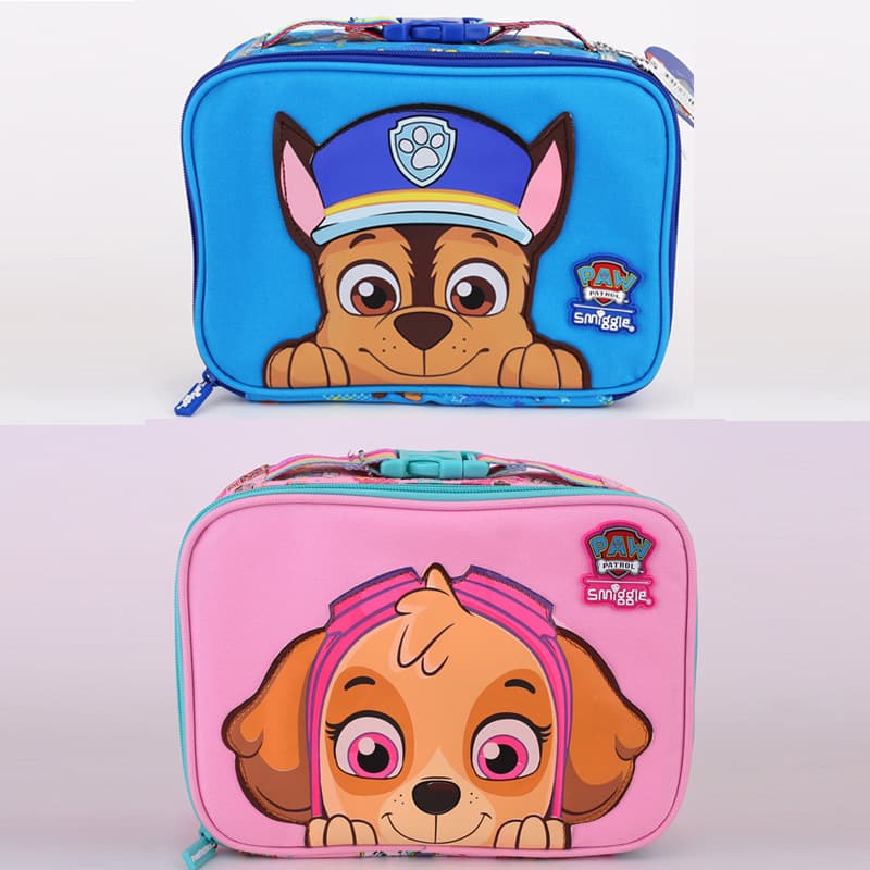 Australian smiggle square portable meal bag children's outdoor ice bag student lunch bag