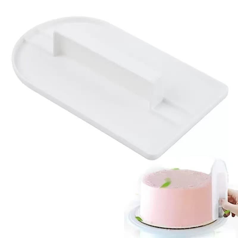 DIY Baking Tools Fondant Cake Surface Smoother with Handle Cake Cream Smoothing Tool