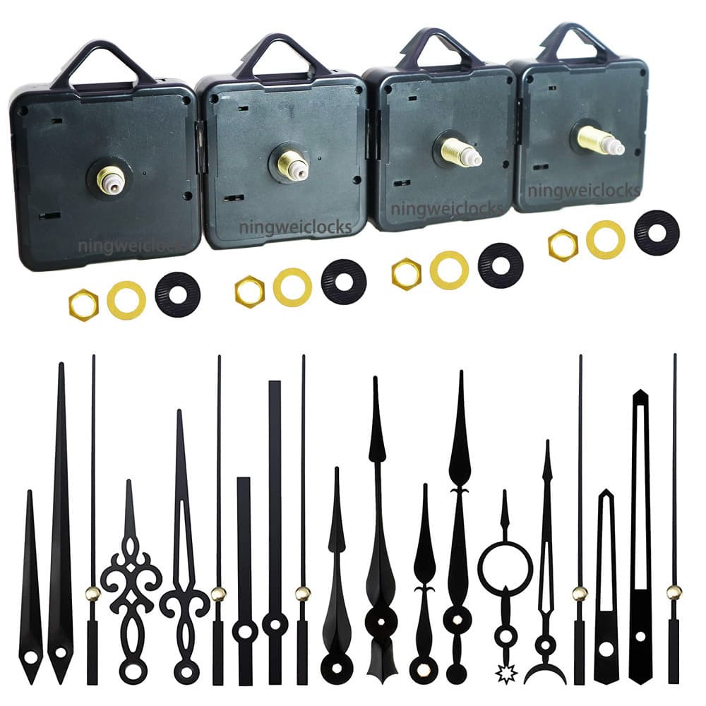 Processing and customization of clock accessories factory, quartz clock silent movement, high torque movement, swing movement.