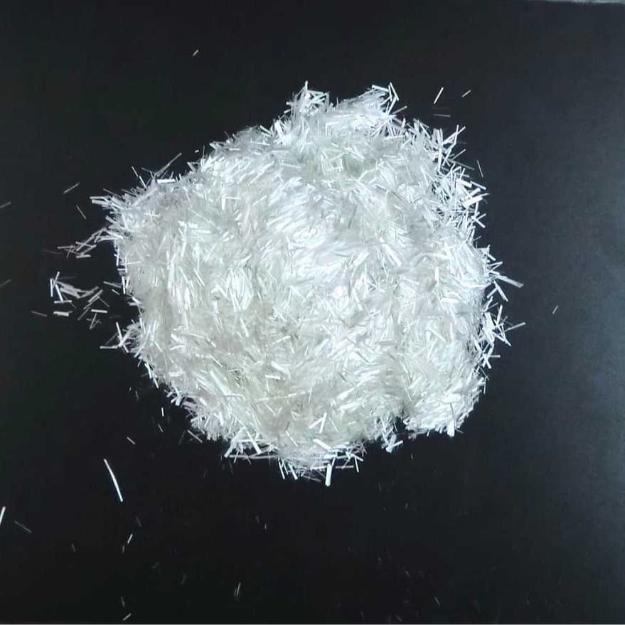 Factory Direct Sales, Alkali-Free Glass Fiber Strands, Anti-Crack Fiber, Single Pack Available, Alkali-Free Glass Fiber