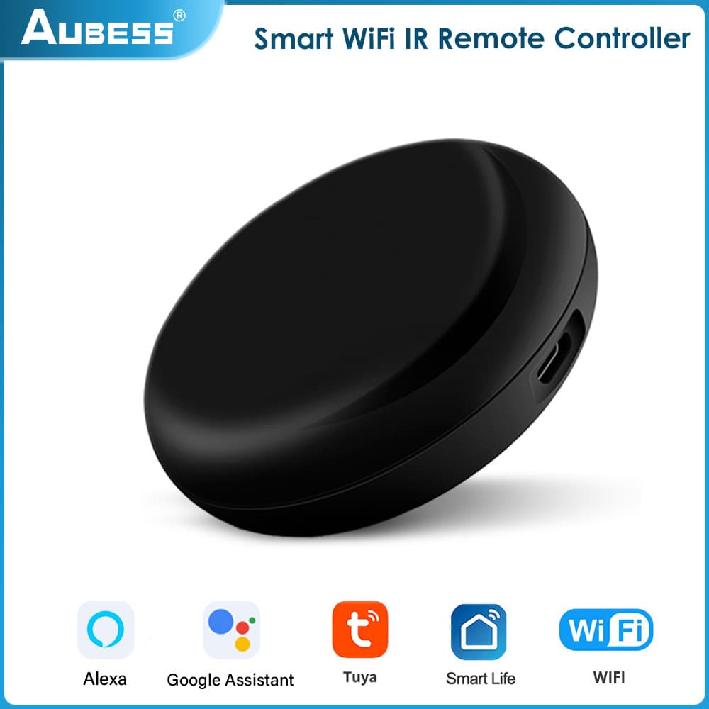 WiFi Smart Infrared Remote Controller Tuya Universal Remote TV Set-Top Box Air Conditioner Smart WiFi Remote Control
