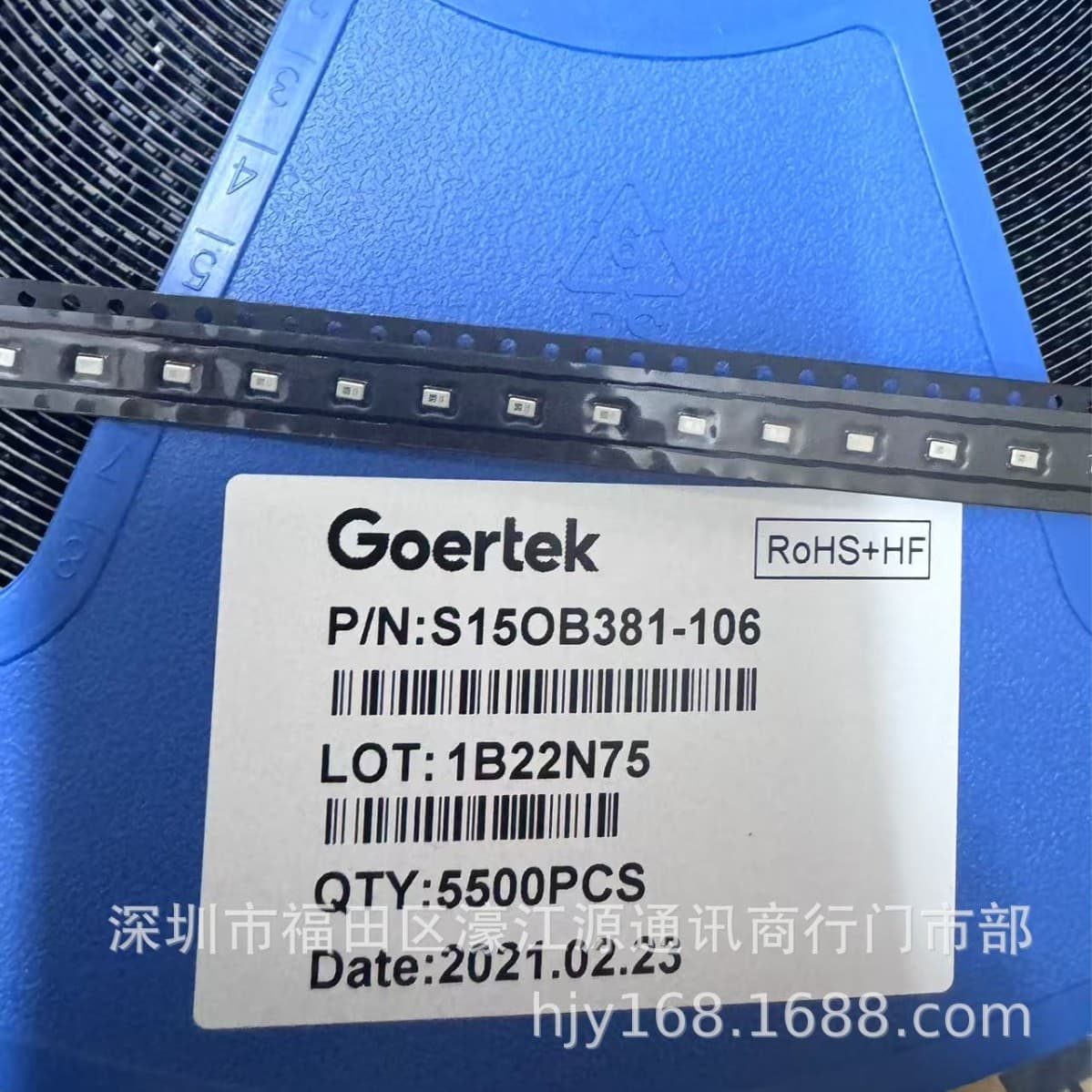 Goertek S15OB381-106 Original Sealed Mobile Phone Transmitter Silicon Microphone Mainboard Microphone for Sound Reception