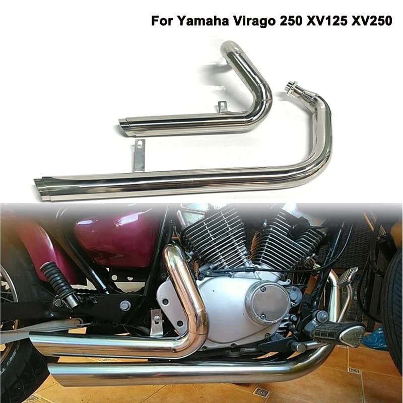 For Yamaha Motorcycle Exhaust Pipe Modification Virago 250 XV250 XV125