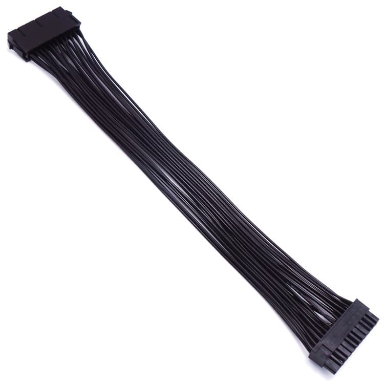 Computer Case Power Cable Pure Copper, 24Pin Extension Cable, Detachable 20+4, Extension Cable, ATX Power Supply Cable