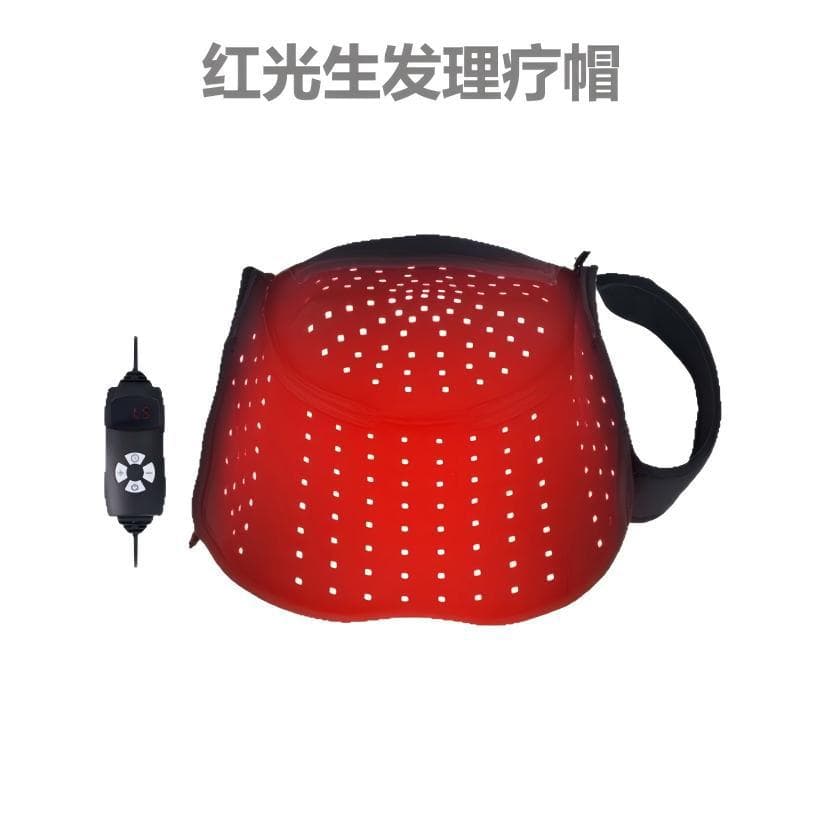 E-commerce customized hair growth cap, low-energy laser hair care and protection, light therapy, large LED light, red light hair growth physiotherapy cap
