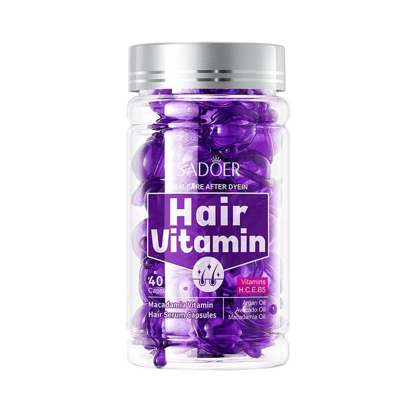 SADOER Honey-Infused Vitamin Hair Care Essence Capsules Moisturizing Hair Conditioner Cross-Border Foreign Trade Wholesale
