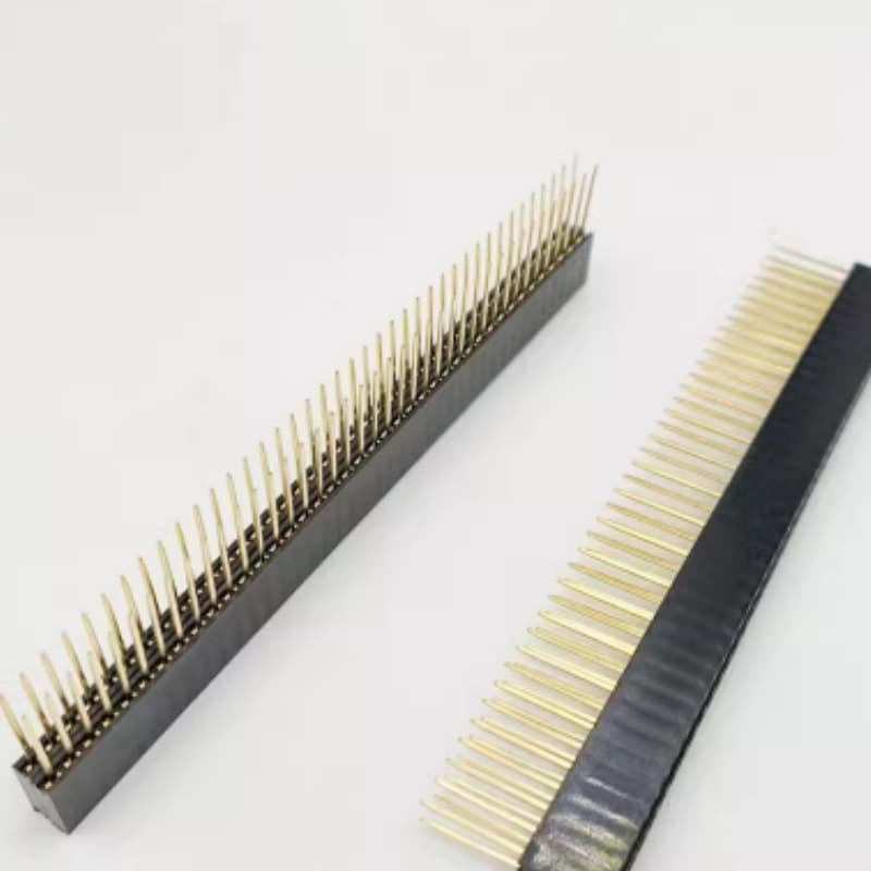 2.54mm Pitch Extended Pin Header, Pin Length 11mm, Plastic Height 8.5mm, Single Row Female Header, Dual Row Female Socket 2/3/4/5/6P