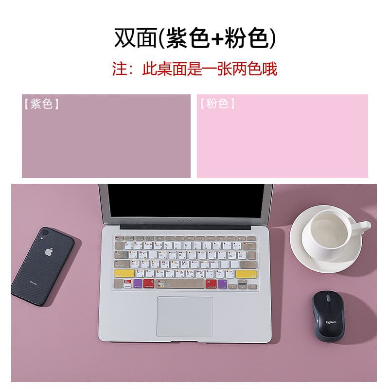 Free Shipping Factory Stock Amazon Cross-border Leather Desk Mat Office Desk Pad PU Large Mouse Pad Study Desk Mat
