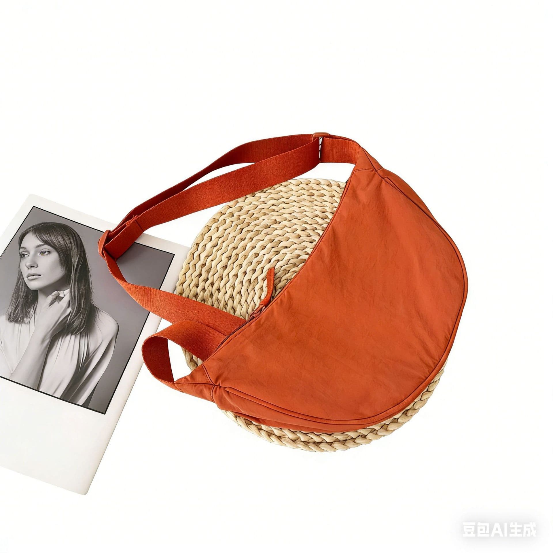 The same U family cross-border best-selling cross-body bag for women, trendy dumpling bag, nylon lightweight small shoulder bag, versatile shoulder bag