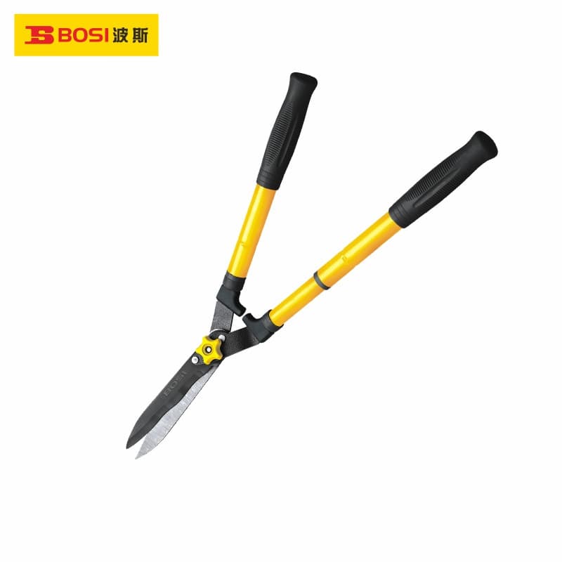 BOSI Tool Manganese Steel Extendable Grass Shears Lawn Pruning Shears Garden Scissors Manganese Steel BS-F304