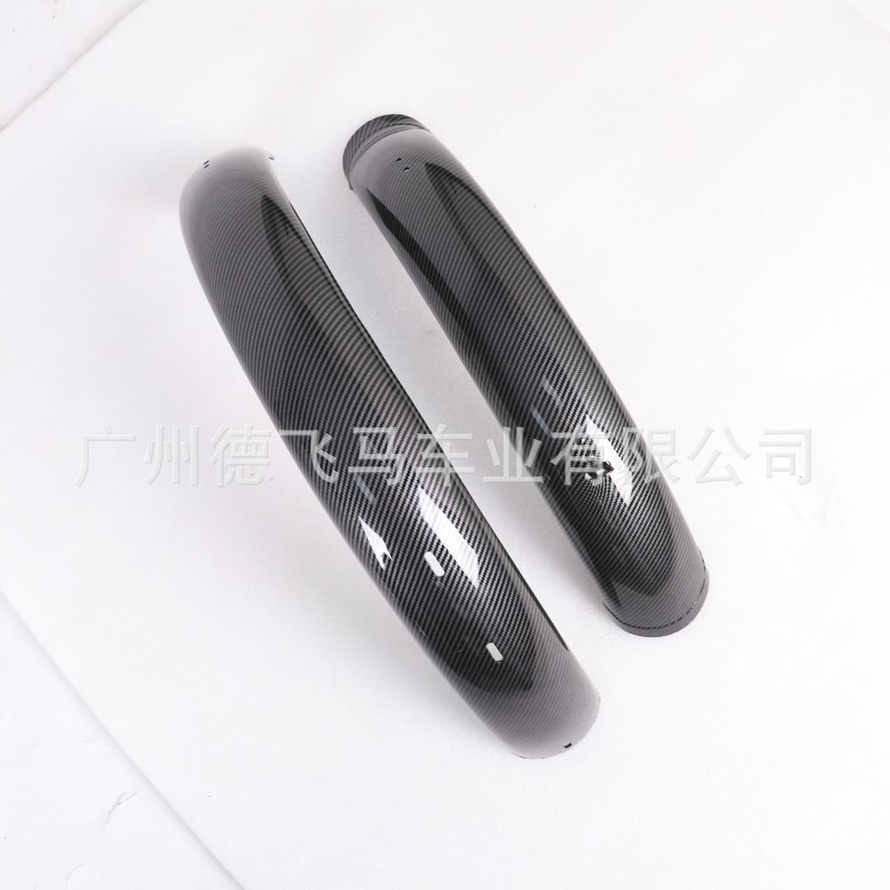 Yilan Princess Electric Bicycle Aluminum Plastic Carbon Fiber Front and Rear Fenders Modification Accessories Mudguard Covers