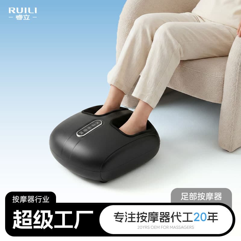 Cross-border Full Wrap Foot Massager with Automatic Roller Kneading, Airbag Compression Foot Massager