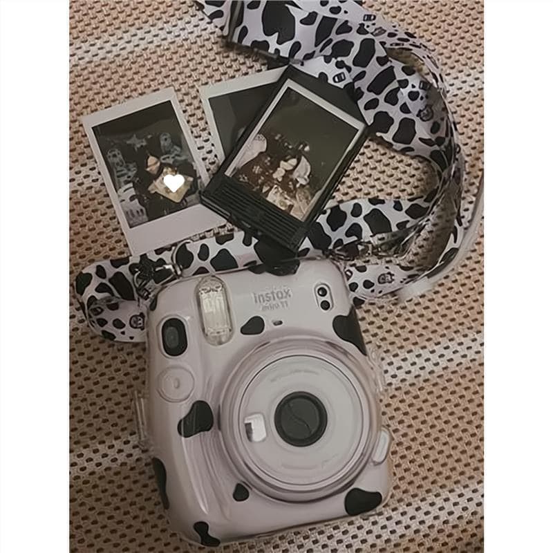 Polaroid Protective Case, Transparent Crystal Shell, Silicone Case, Storage Bag, Hard Case, Anti-Fall, Cute Camera Bag