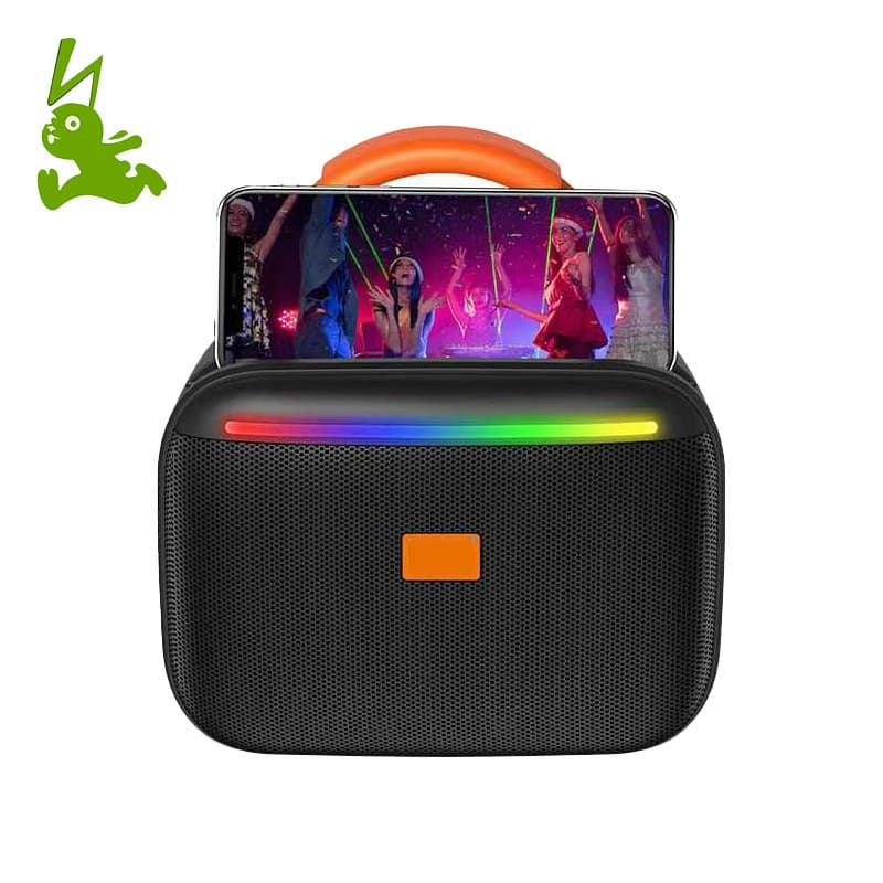 Outdoor portable portable solar bluetooth speaker 10W radio party wireless mini audio mobile phone holder