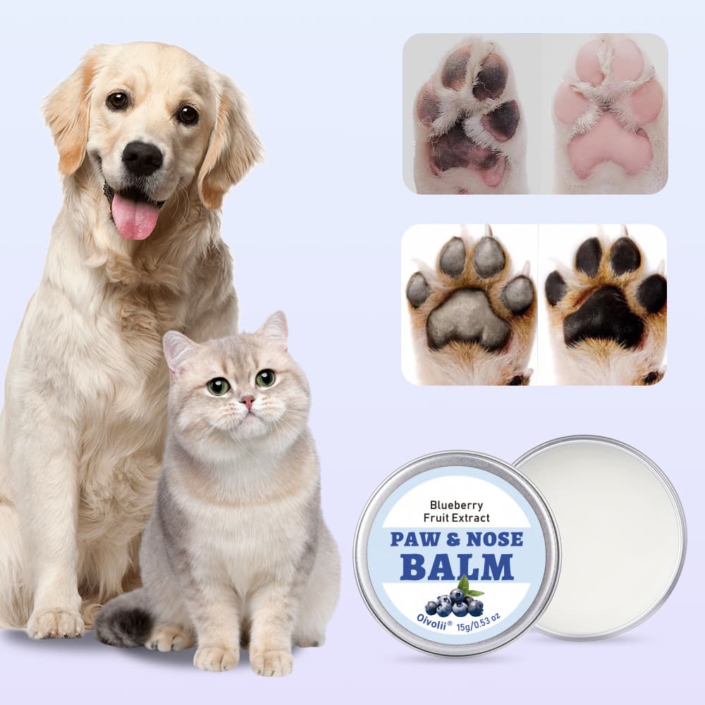 Bestselling Pet Paw Balm, 2-in-1 Dog Nose and Foot Cream, Cat and Golden Retriever Autumn/Winter Paw Care Moisturizing Lotion