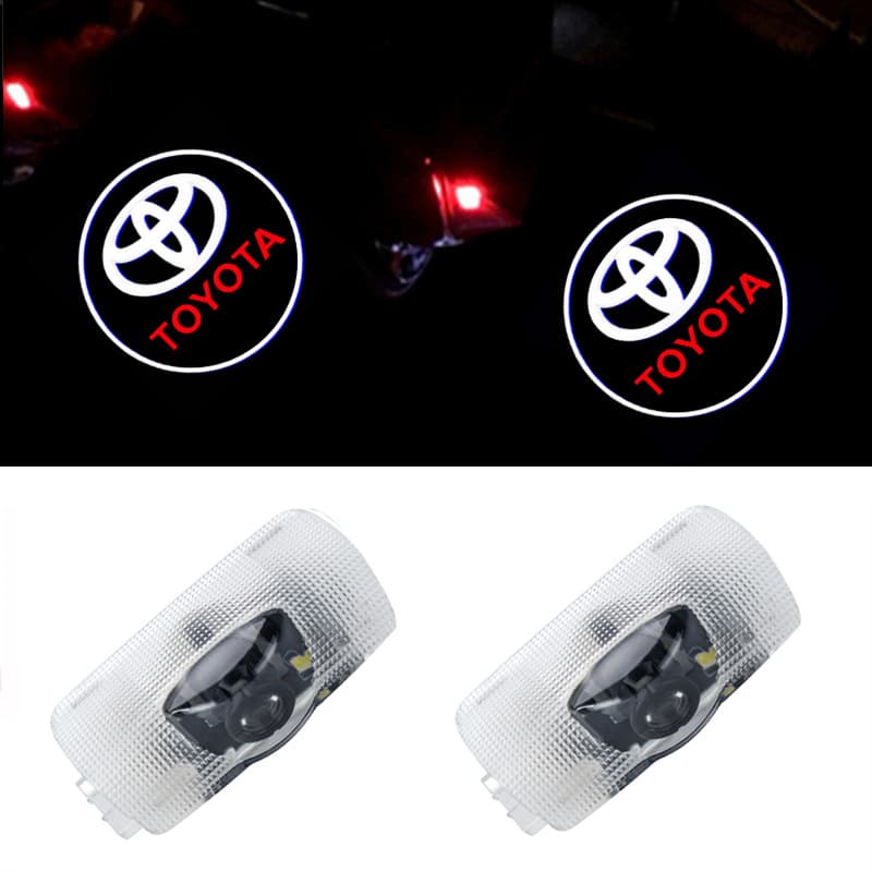 Welcome Light For Toyota Camry Rav4 Land Cruiser Prius Sienna Door Projection Atmosphere Light Suitable For Various Models