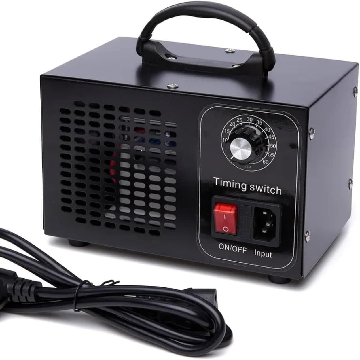 100-240V Ozone Generator Cross-Border Amazon Bestseller Sterilization Disinfection Deodorization Formaldehyde Removal Odor Purification O3