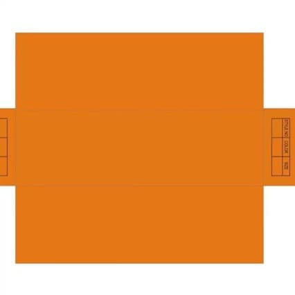 Cross-border H, ZA, Y, L brands in stock kraft paper flip-top folding packaging box dust bag shoes box