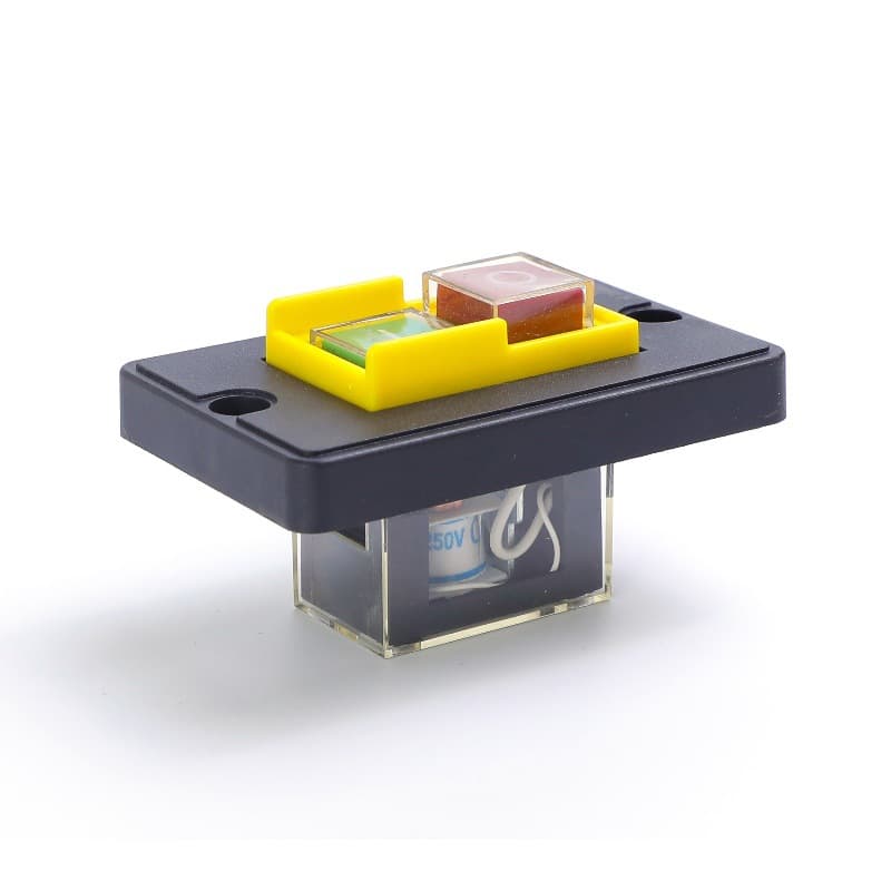Panel Mounted Electromagnetic Switch KJD6-3 for Electric Tools with Panel CE Certified Industrial Control Component