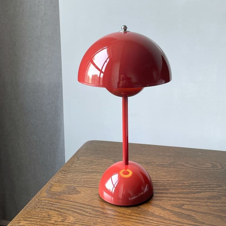 A pair of floral-bud lamps for the bedroom, bedside table, wedding dowry lamps, and bridal room lamps with a festive atmosphere and an Instagram-worthy style.