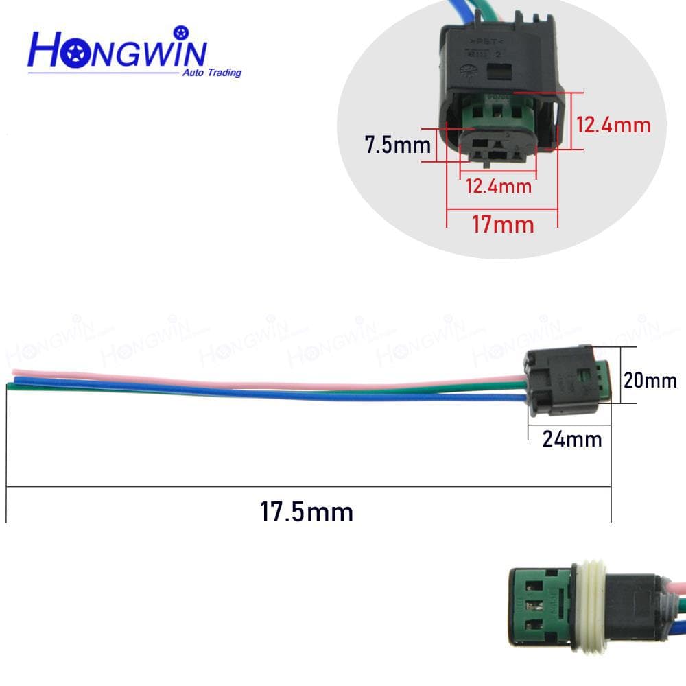 Turbocharger Boost Pressure Sensor Connector for Opel Renault Dacia New 8201000764