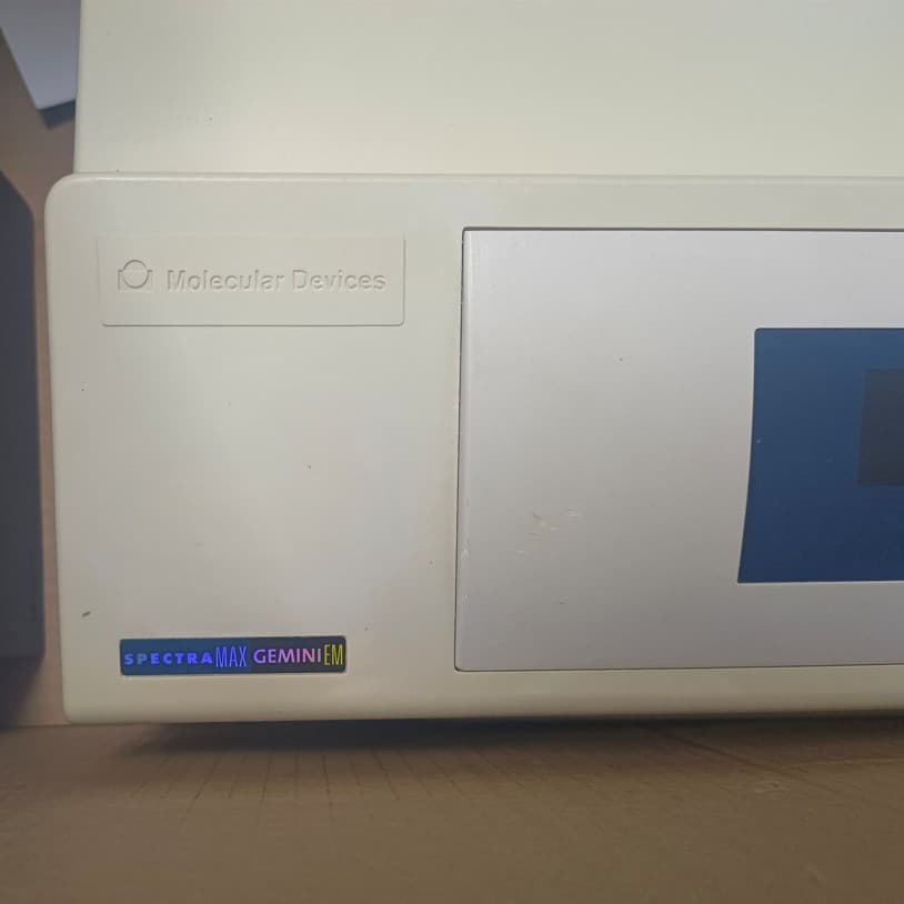 Used, not new, Molecular Devices full-wavelength SpectraMax Gemini EM fluorescence microplate reader