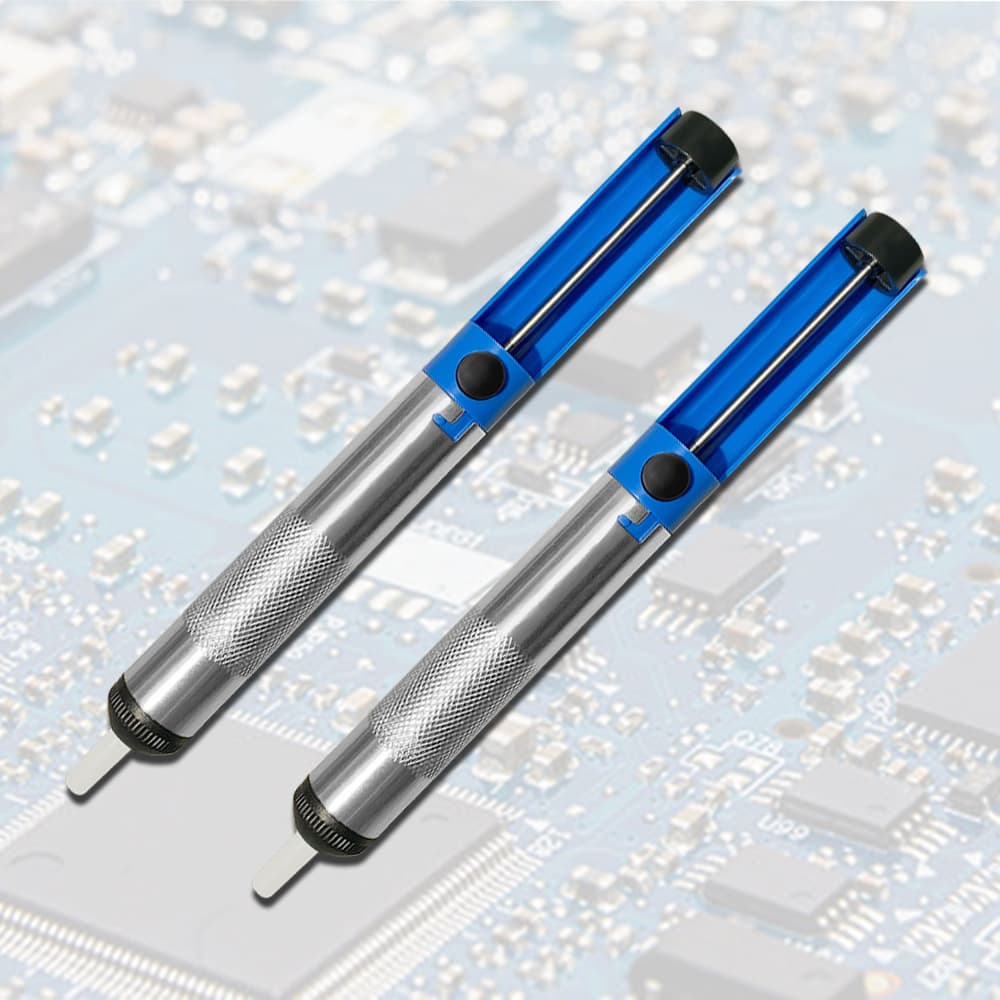 Semi-aluminum desoldering pump, soldering iron, desoldering nozzle, automatic springback, manual vacuum desoldering pump, soldering gun.