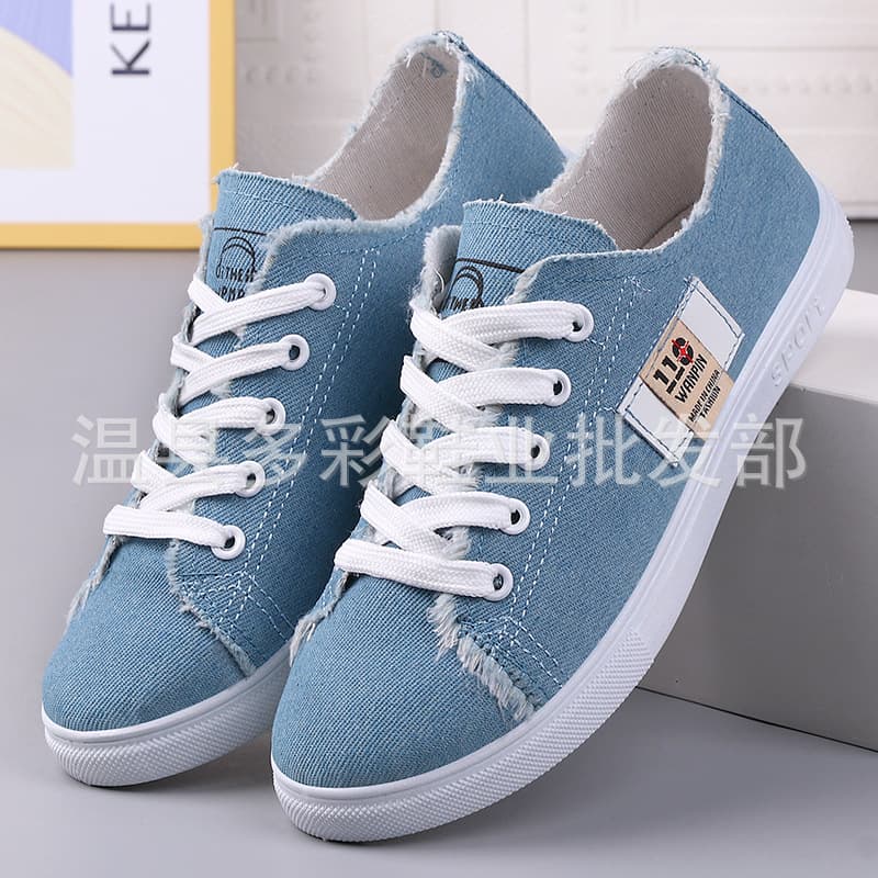 Dropshipping New Style Canvas Shoes for Female Students, Comfortable and Lightweight Casual Shoes, Checkered Cloth Shoes, Old Beijing Cloth Shoes for Women