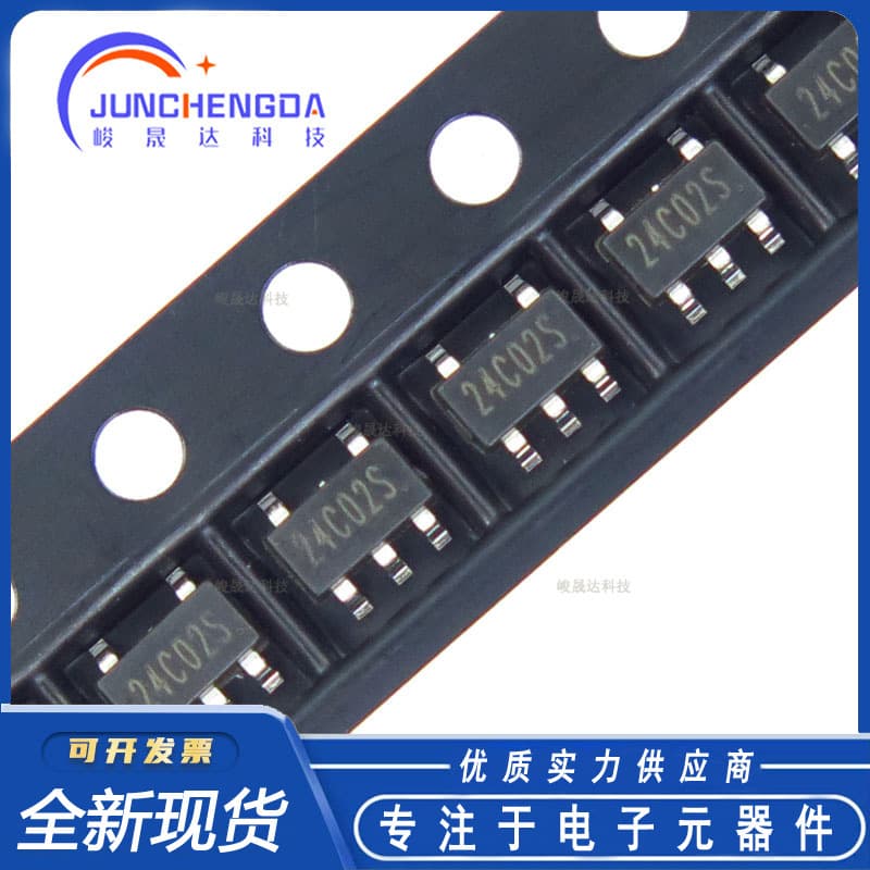 AT24C02S 24C02S SOT23-5 Atmel ATMEL Surface Mount Memory Brand New Stock